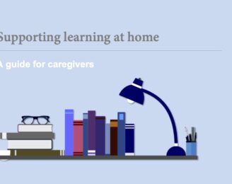 Learning at home: a guide for caregivers
